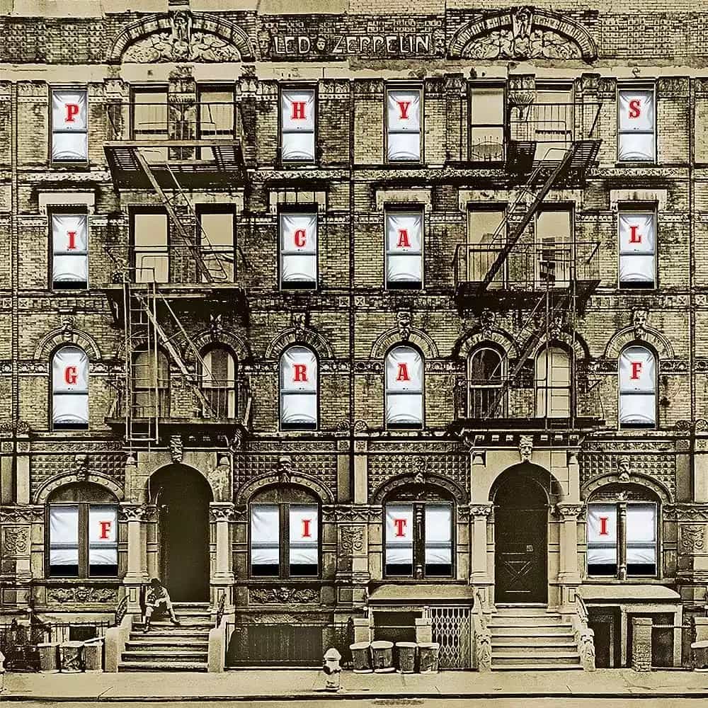 Album cover for "Physical Graffiti" by Led Zeppelin