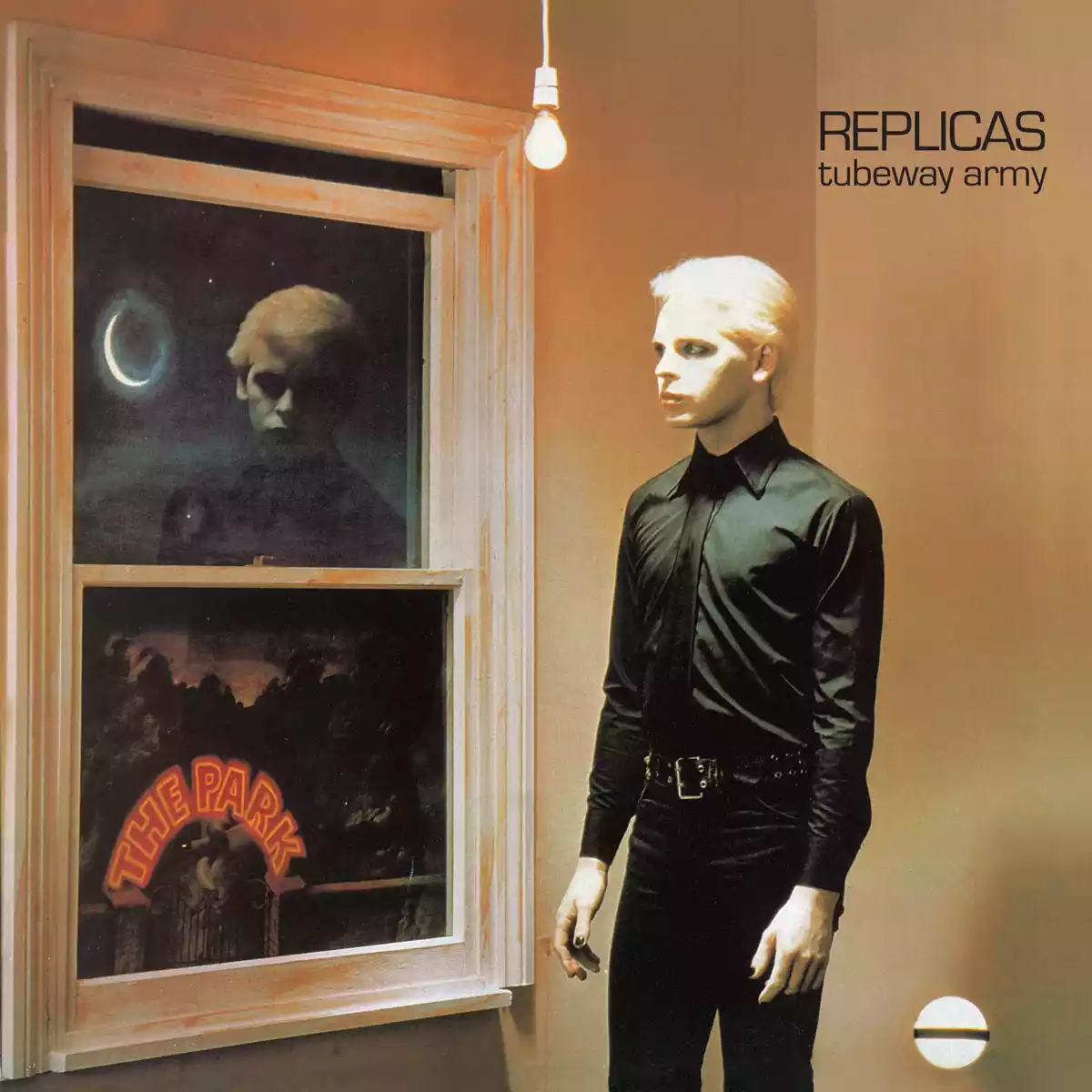 Album cover for "Replicas" by Tubeway Army