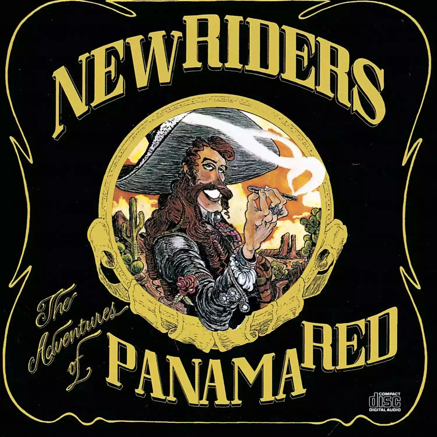 Album cover for "The Adventures of Panama Red" by New Riders of the Purple Sage