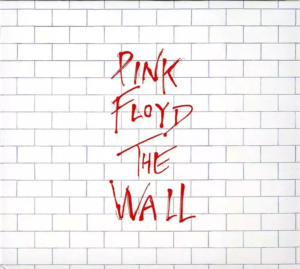Album cover for "The Wall" by Pink Floyd