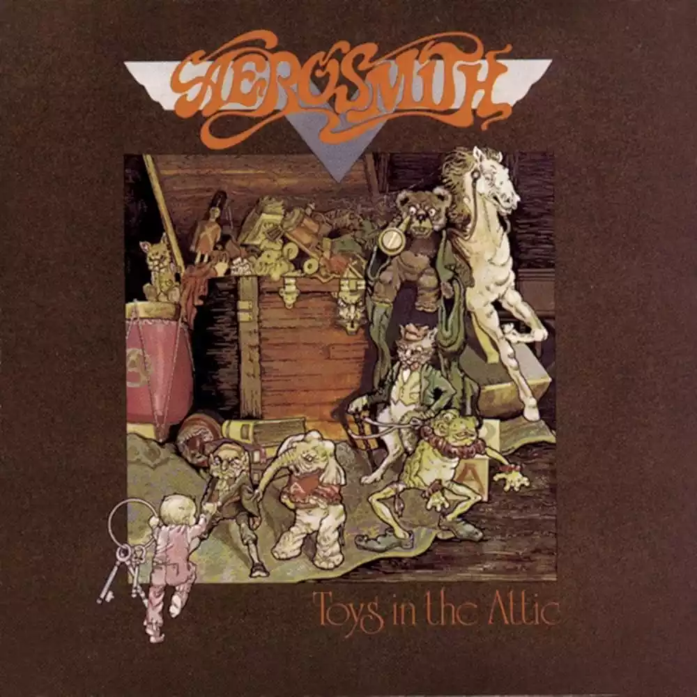 Album cover for "Toys in the Attic" by Aerosmith