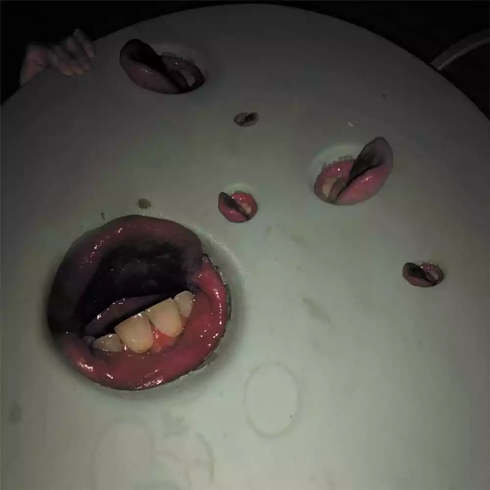 Album cover for "Year of the Snitch" by Death Grips