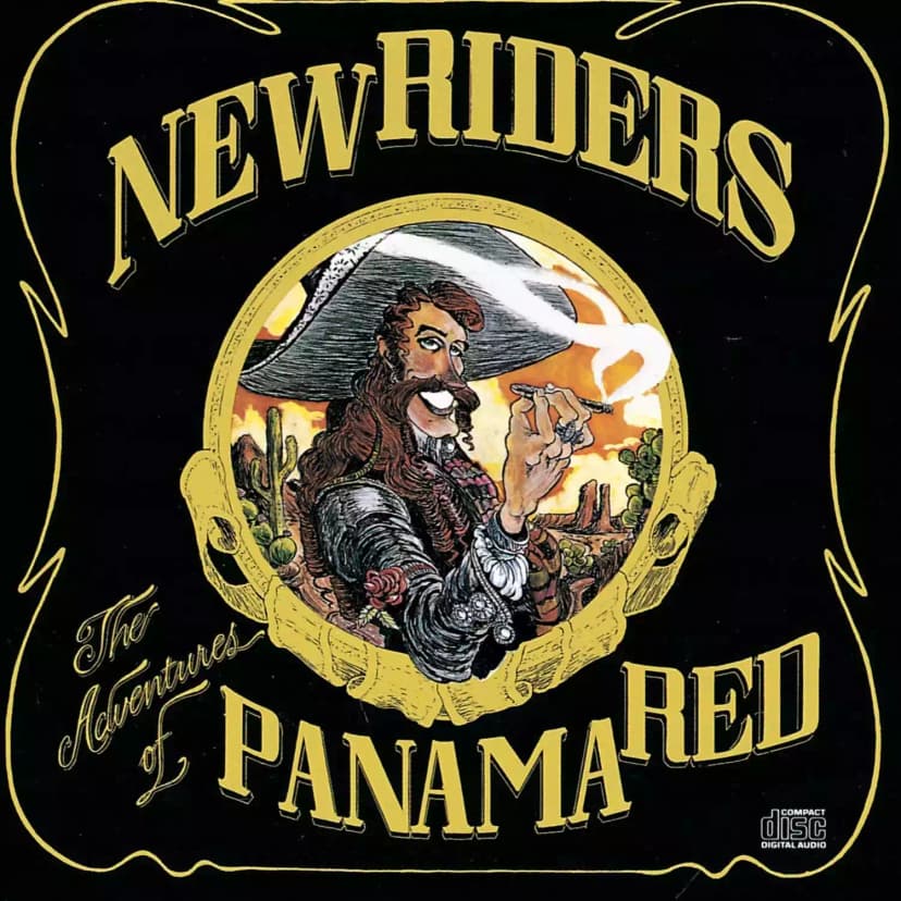 Album cover for "The Adventures of Panama Red" by New Riders of the Purple Sage